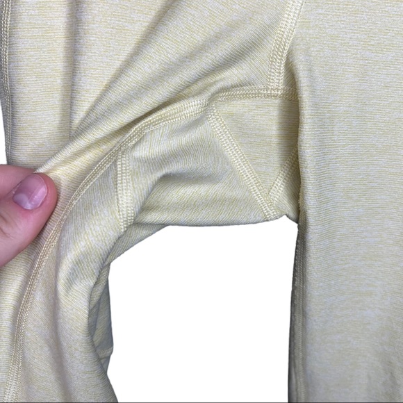 Outdoor Voices Yellow 3/4 Length Warm Up Leggings S - Picture 4 of 11